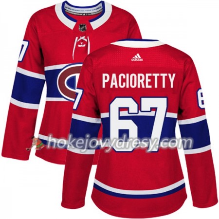 Dámské Hokejový Dres Montreal Canadiens Max Pacioretty 67 Červená 2017-2018 Adidas Authentic